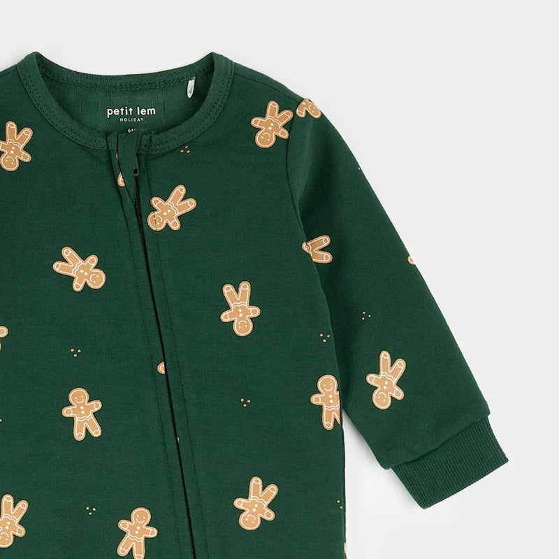 Forest Green Gingerbread Playsuit