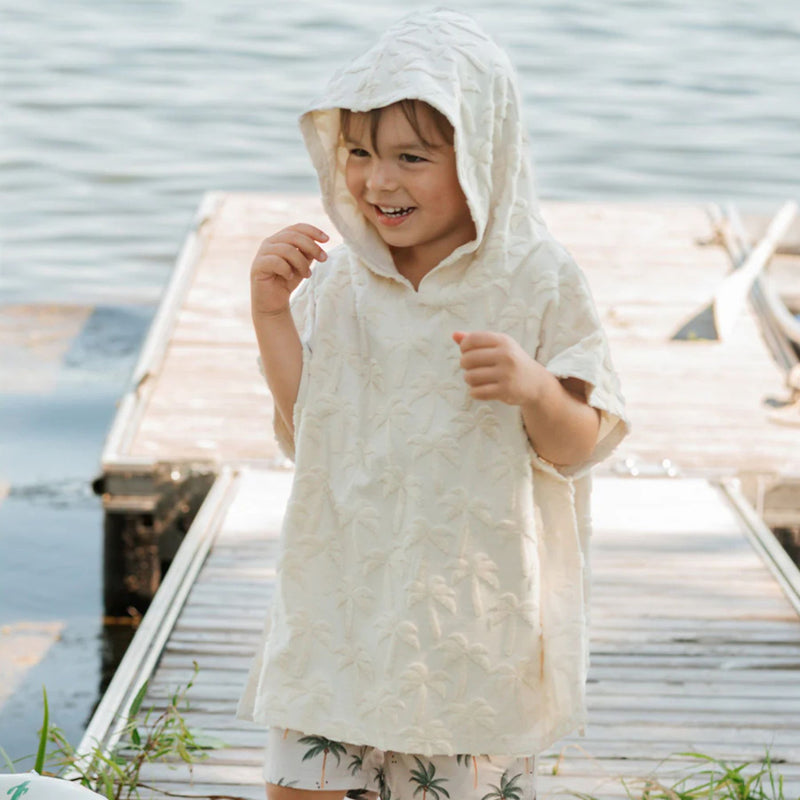 Palm Trees Beach Poncho