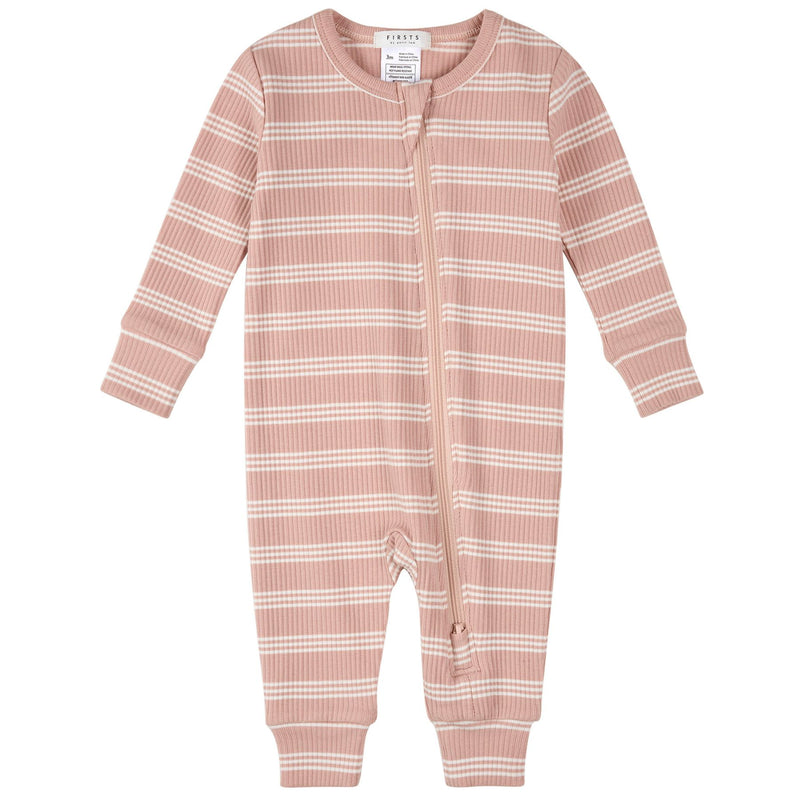 Pink Modal Rib Sleeper