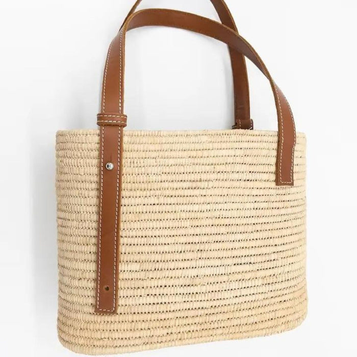 Raffia Fashion Tote