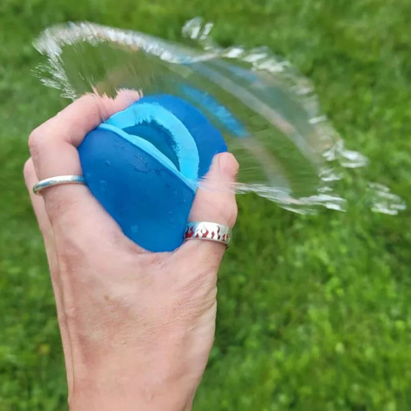Reusable Silicone Water Balls, Magnet Closures - 6 Pack