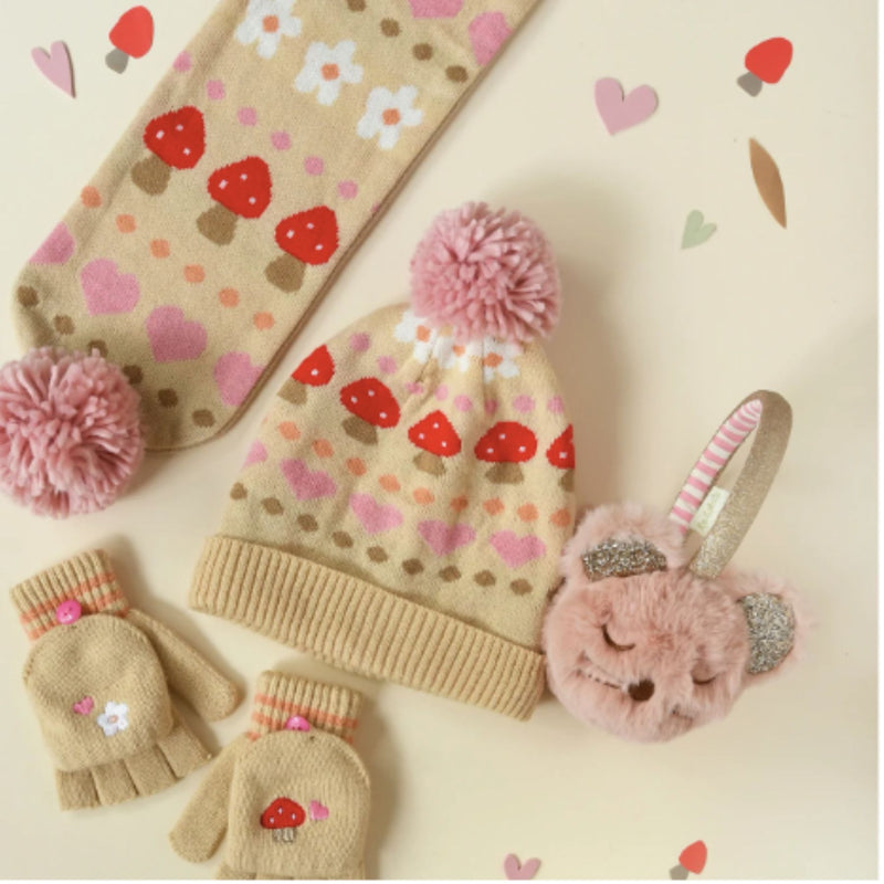 Alpine Fairisle Knitted Gloves