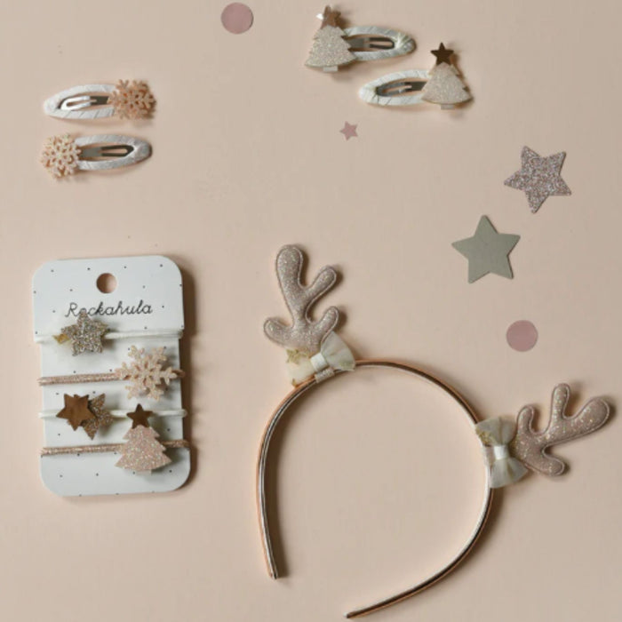 Frosted Shimmer Tree Clips