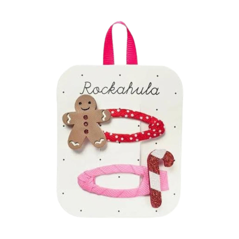 Jolly Gingerbread Man Clips