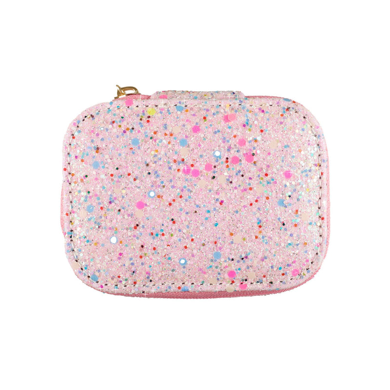 Rainbow Confetti Glitter Mini Jewellery Box