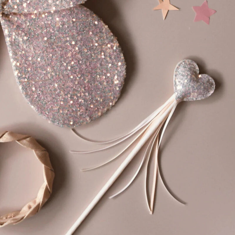 Sequin Heart Wand