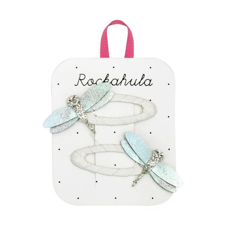Shimmer Dragonfly Clips