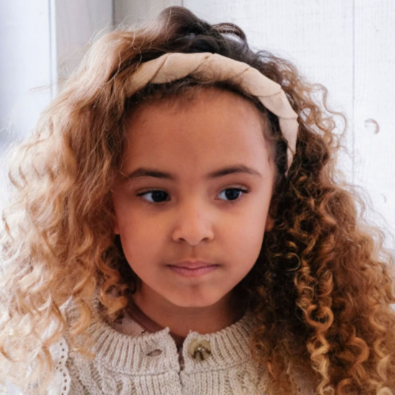 Sparkle Linen Plaited Headband