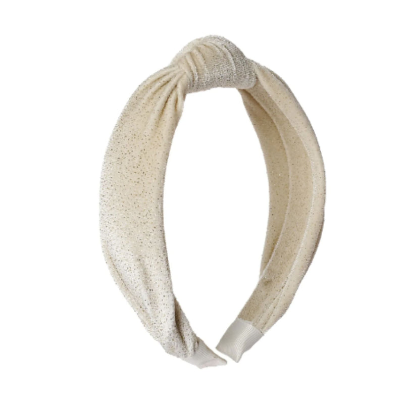 Sparkle Velvet Knotted Headband