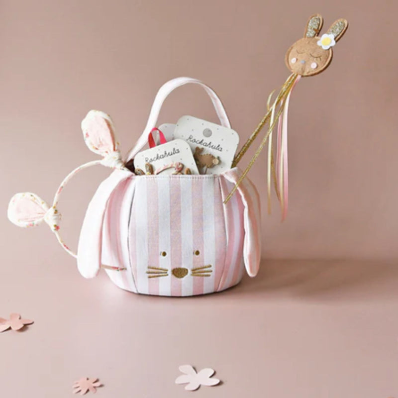 Stripy Bunny Bucket Bag