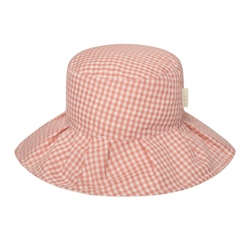 Tine Blossom Pleated Reversible Sun Hat