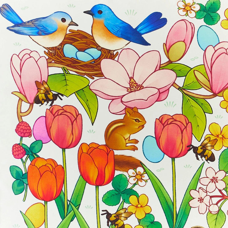 Easter Egg Seek + Find Playsilk