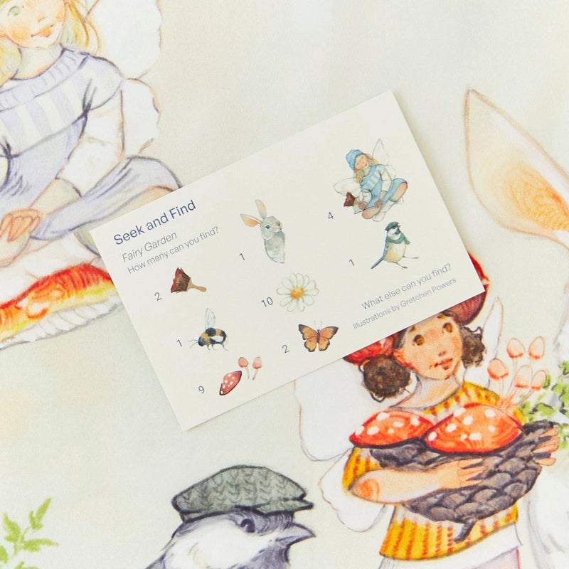 Spring Fairies Seek + Find Playsilk