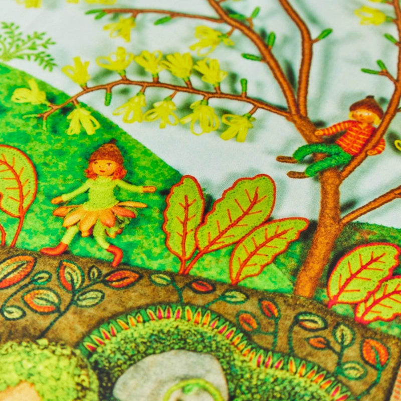 Springtime in Mossy Glen Seek + Find Playsilk