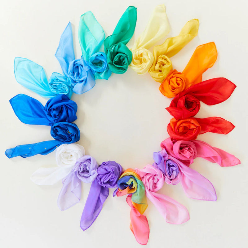 Mini Solid Colour Playsilks