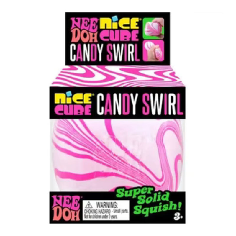 NeeDoh Candy Swirl Nice Cube