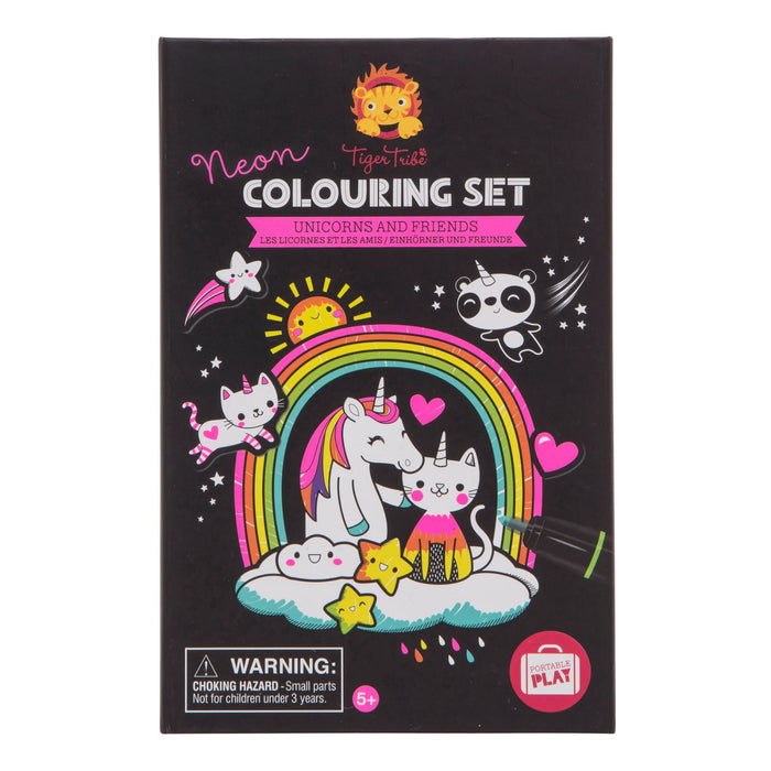 Neo Colouring Set, Unicorns + Friends