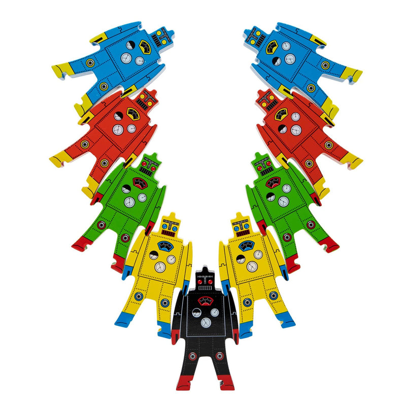 Wooden Stacking Robots