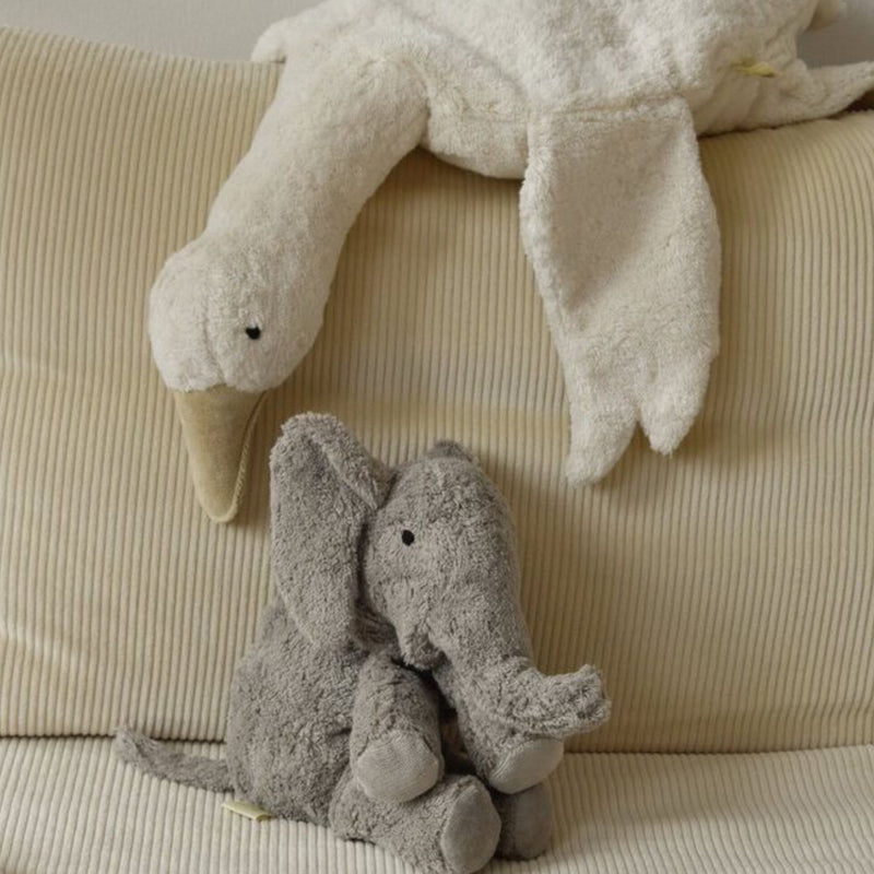 Organic Cuddly Animals, Small Goose Grey