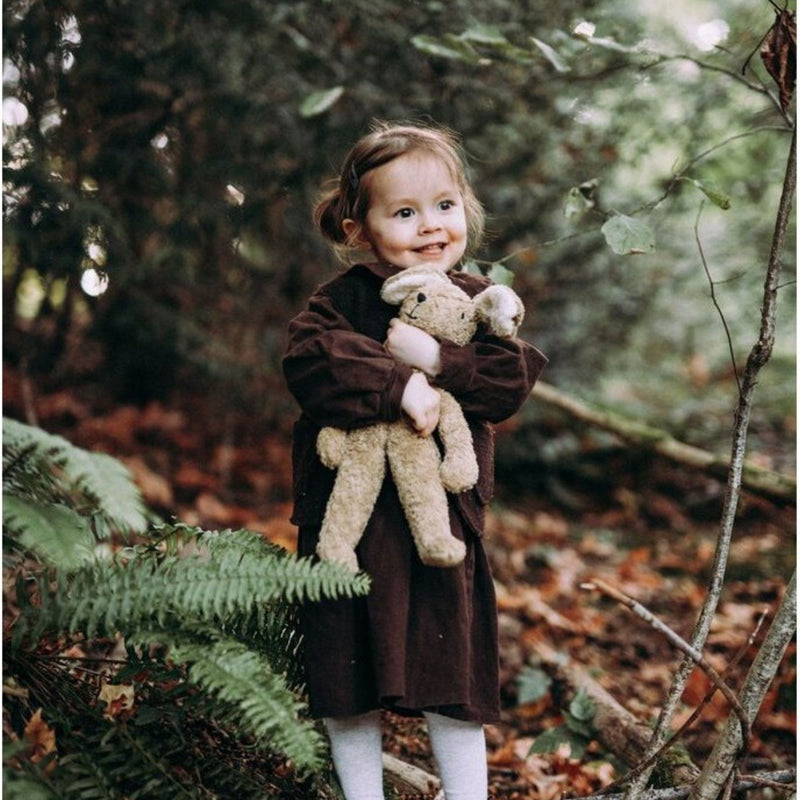 Organic Floppy Animals, Large Rabbit Beige
