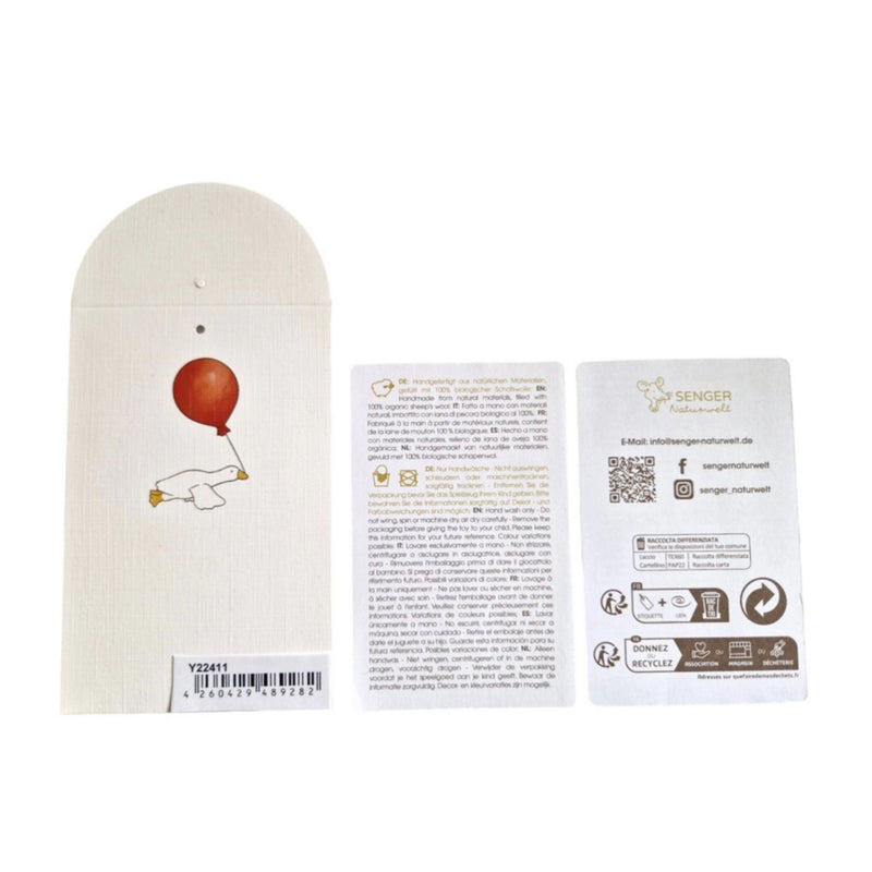 Organic Cuddly Animals, Large Seagull