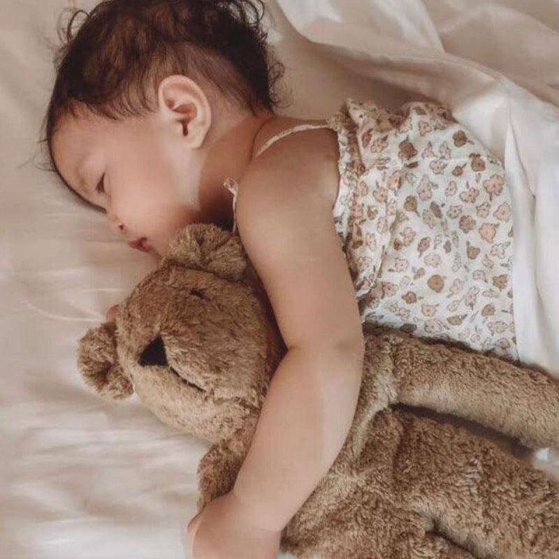 Organic Floppy Animals, Large Bear Beige