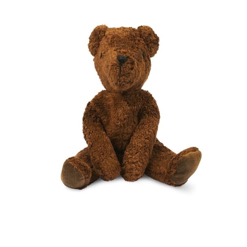 Organic Floppy Animals, Small Bear Brown
