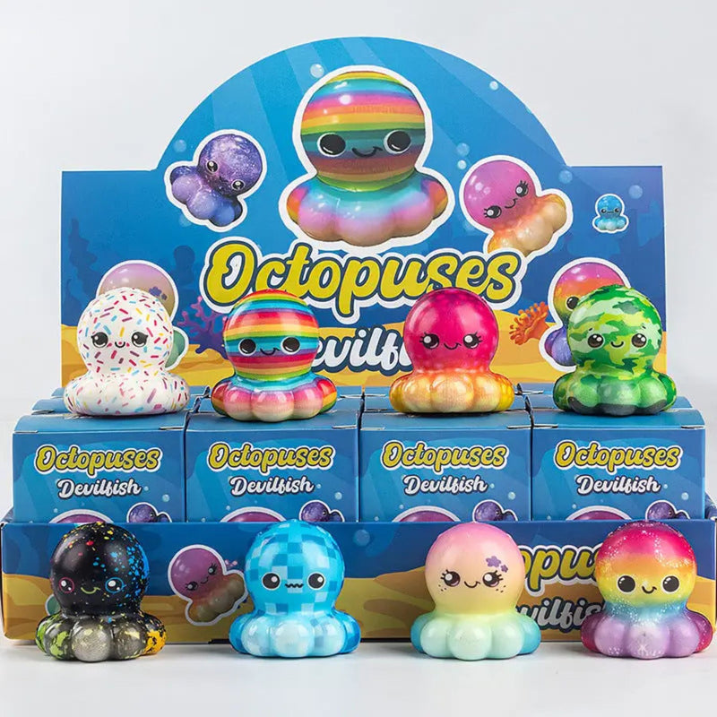 Mini Slow-Rise Octopus Squishy Toy