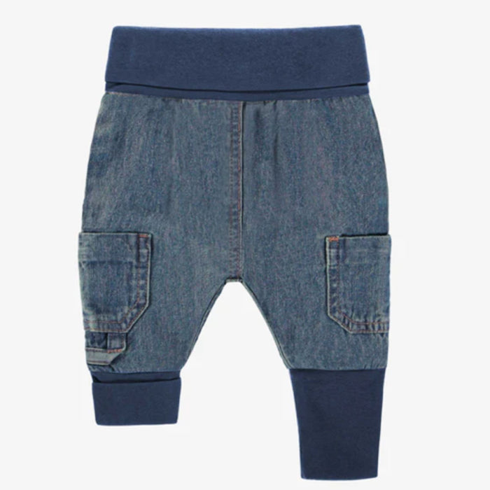 Evolutive Pants in Stretch Denim