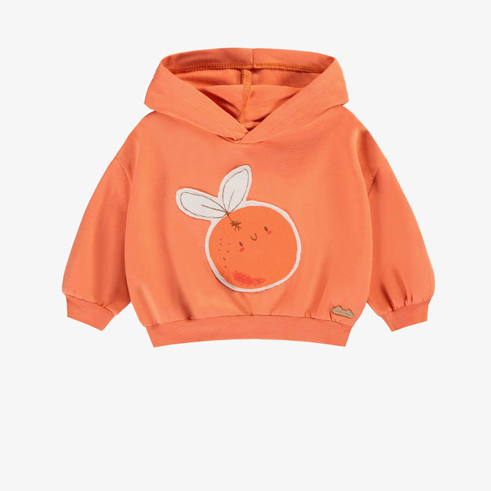 Organic Cotton Orange Hoodie