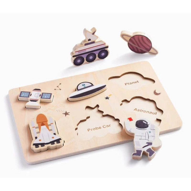 Space Adventure Wooden Puzzle
