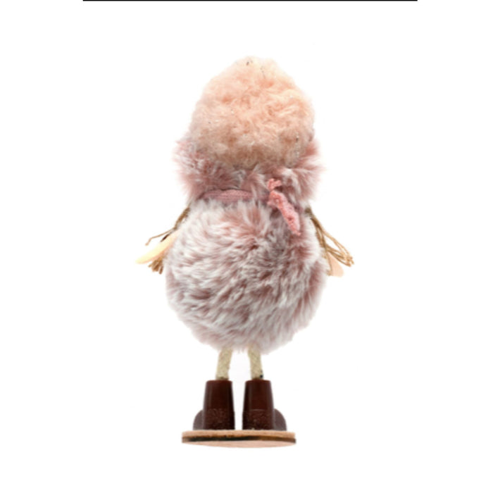 Standing Table Top, Pink Fuzzy Girl