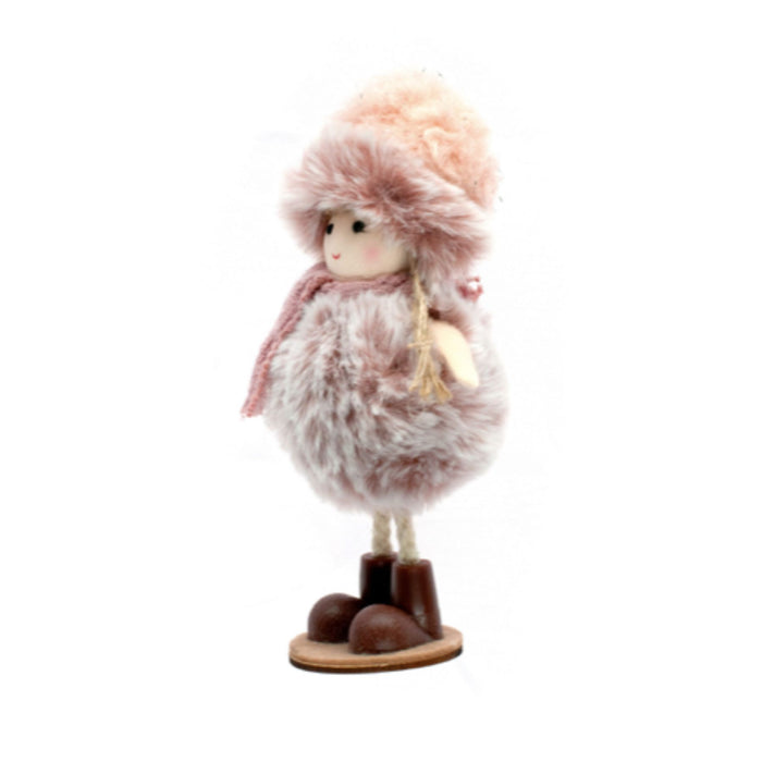 Standing Table Top, Pink Fuzzy Girl