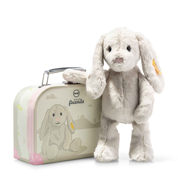 Hoppie Rabbit in Suitcase