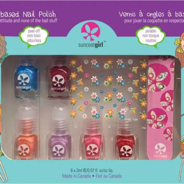 Kids Safe Nail Polish Set, Mini Mani