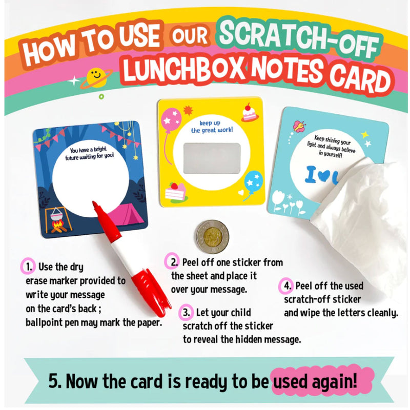 Lunch Box Note Cards for Kids