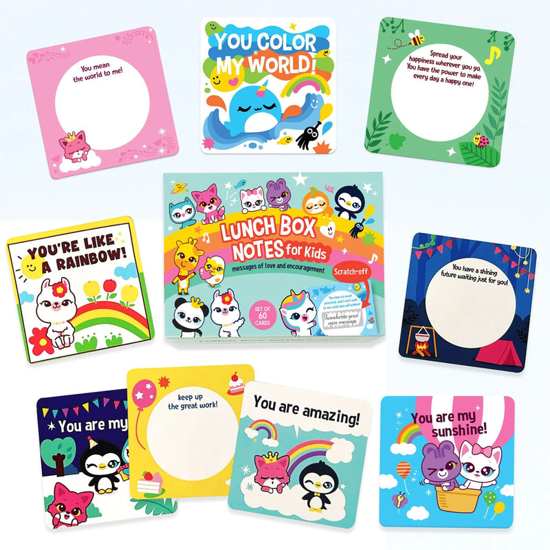 Lunch Box Note Cards for Kids