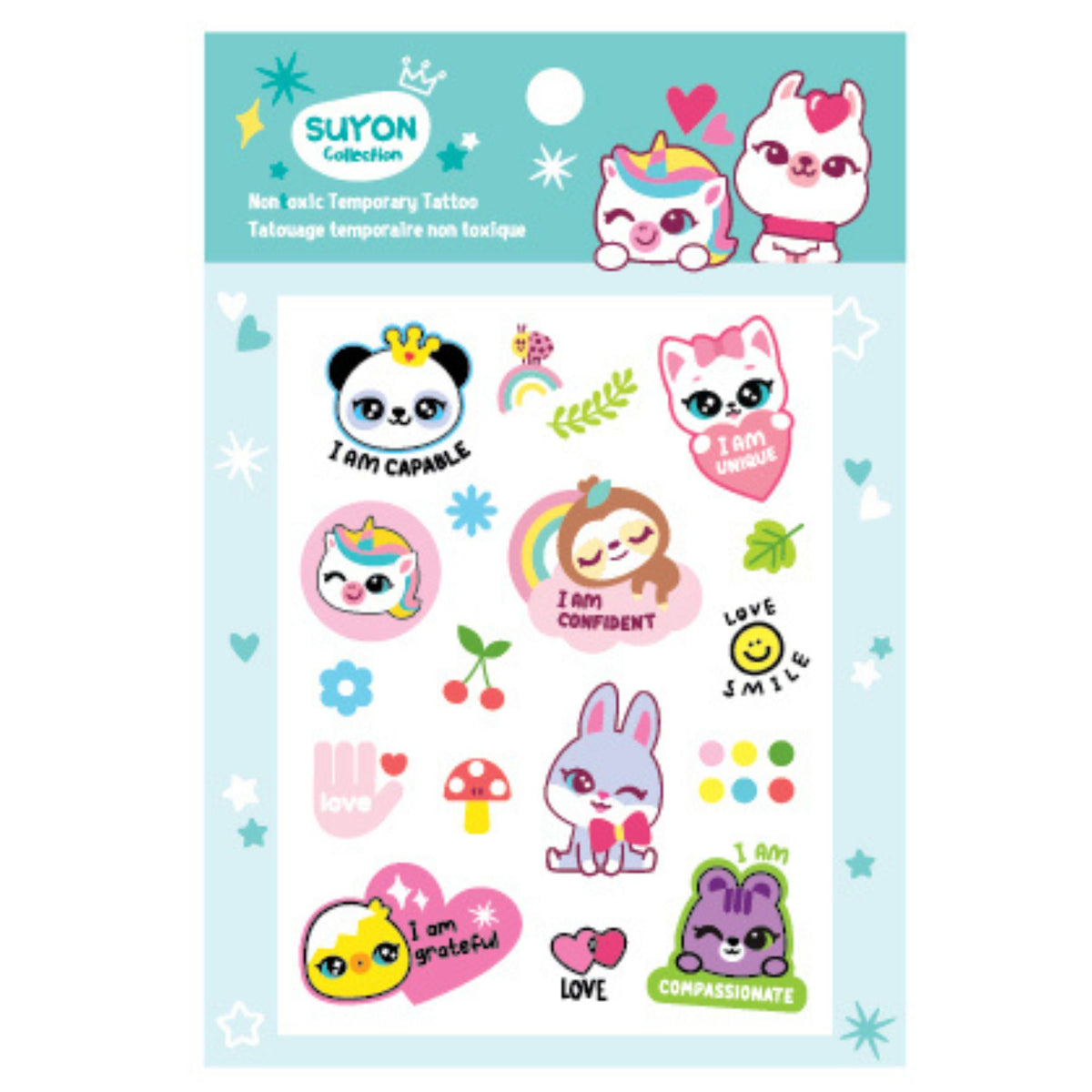 Suyon Temporary Tattoo for Kids — Simply Green Baby