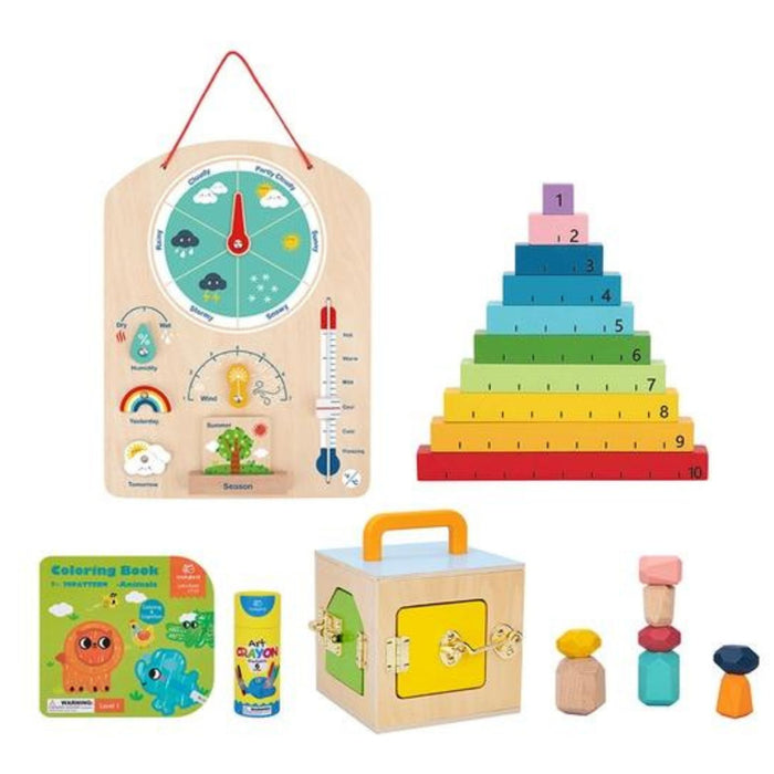 Wooden Educational Box, 36 Months+