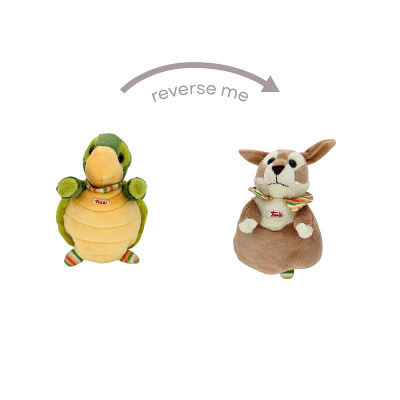 2 in 1 Hand Puppet Turtle/Hare