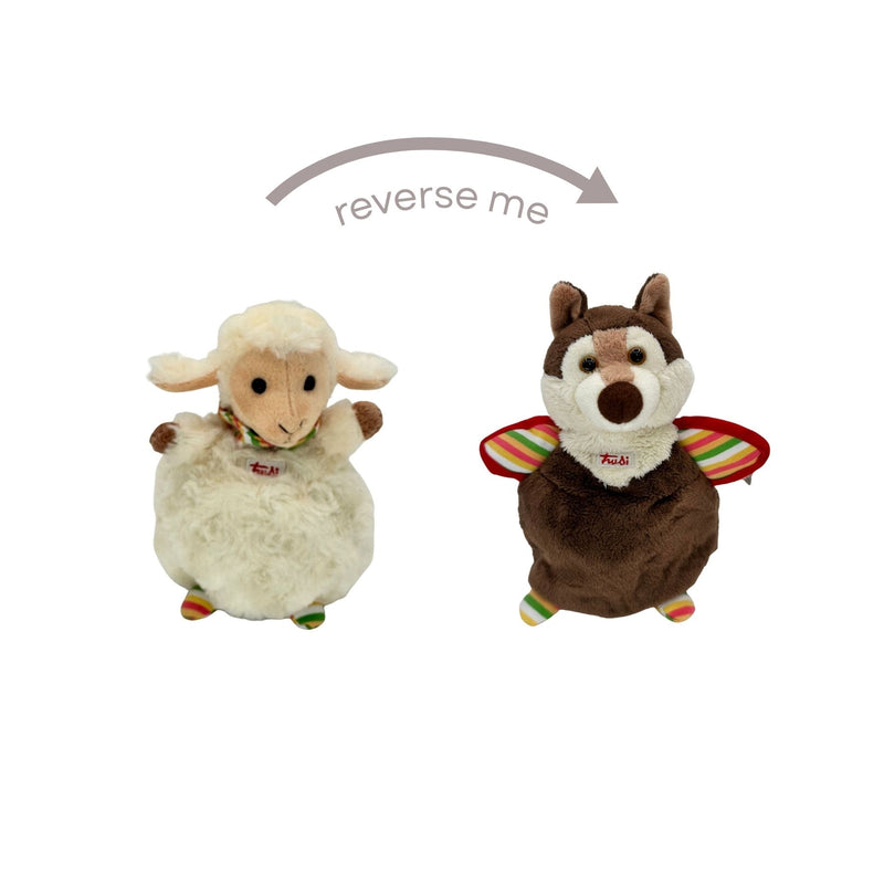 2 in 1 Hand Puppet Wolf/Lamb