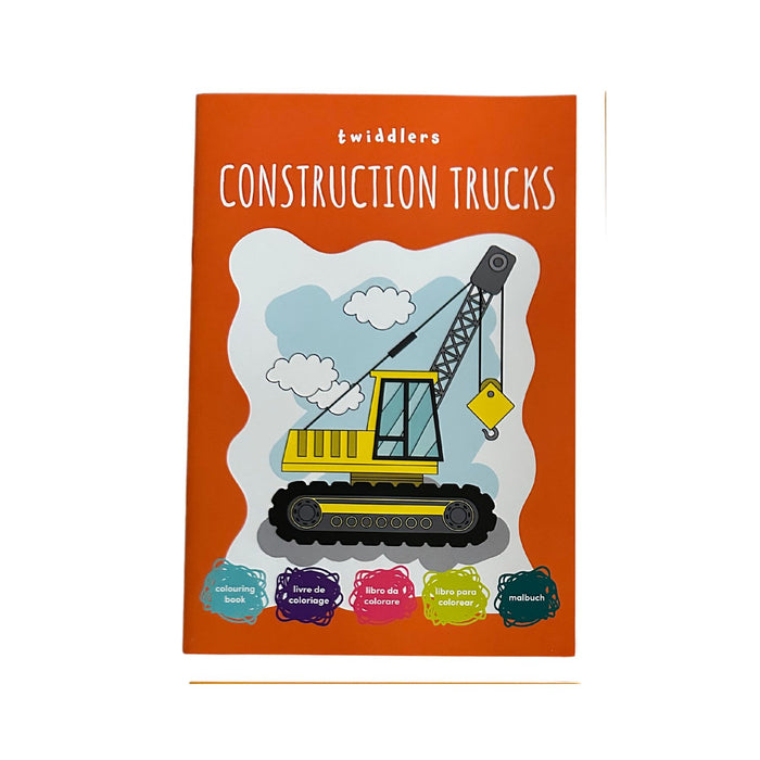 Colouring Set, Construction Trucks