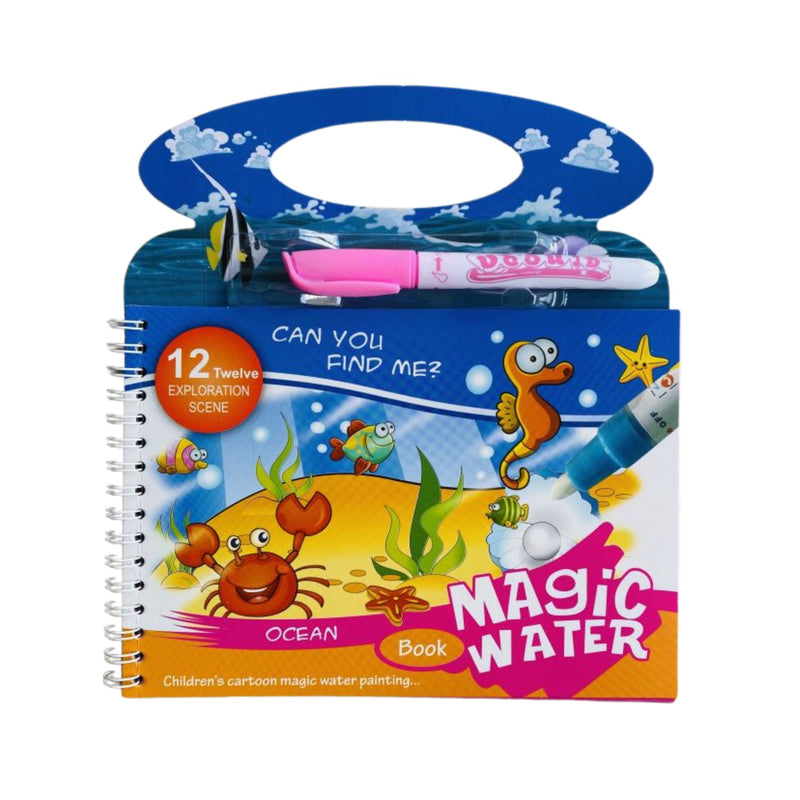 Magic Water Colouring Book