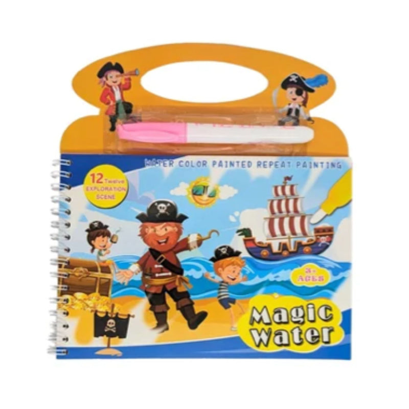 Magic Water Colouring Book
