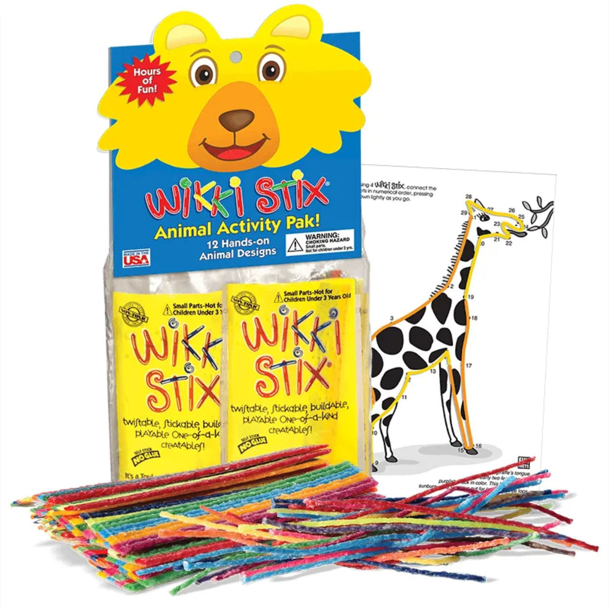 Wikki Stix Animal Activity Pak — Simply Green Baby