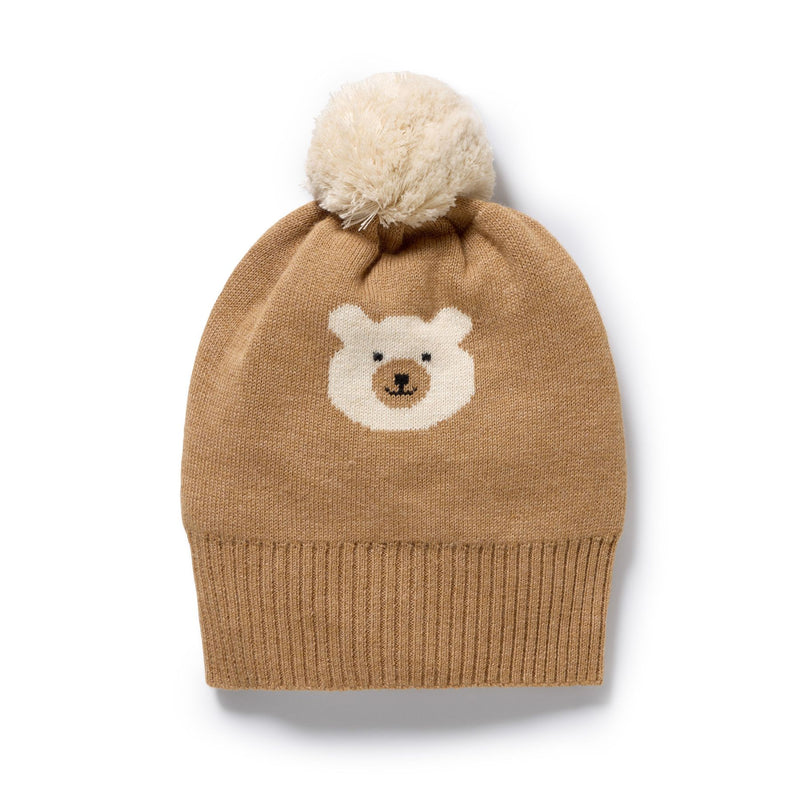 Organic Knitted Jacquard Hat