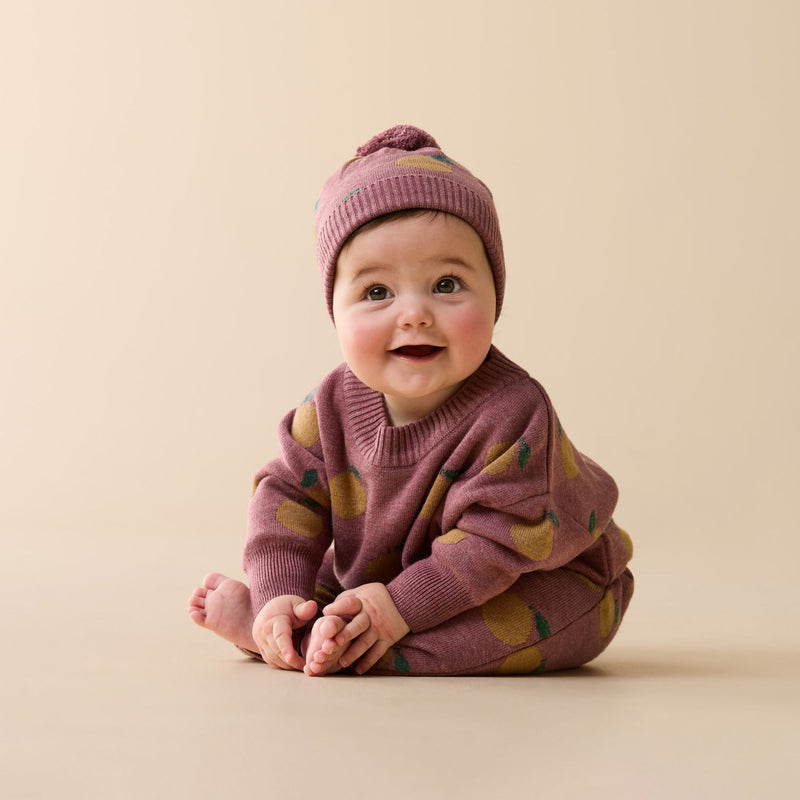 Clementine Organic Knitted Jumper + Legging Set
