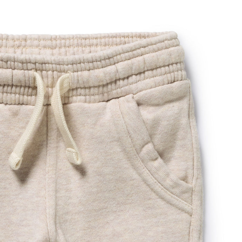 Oatmeal Organic Terry Sweatpants
