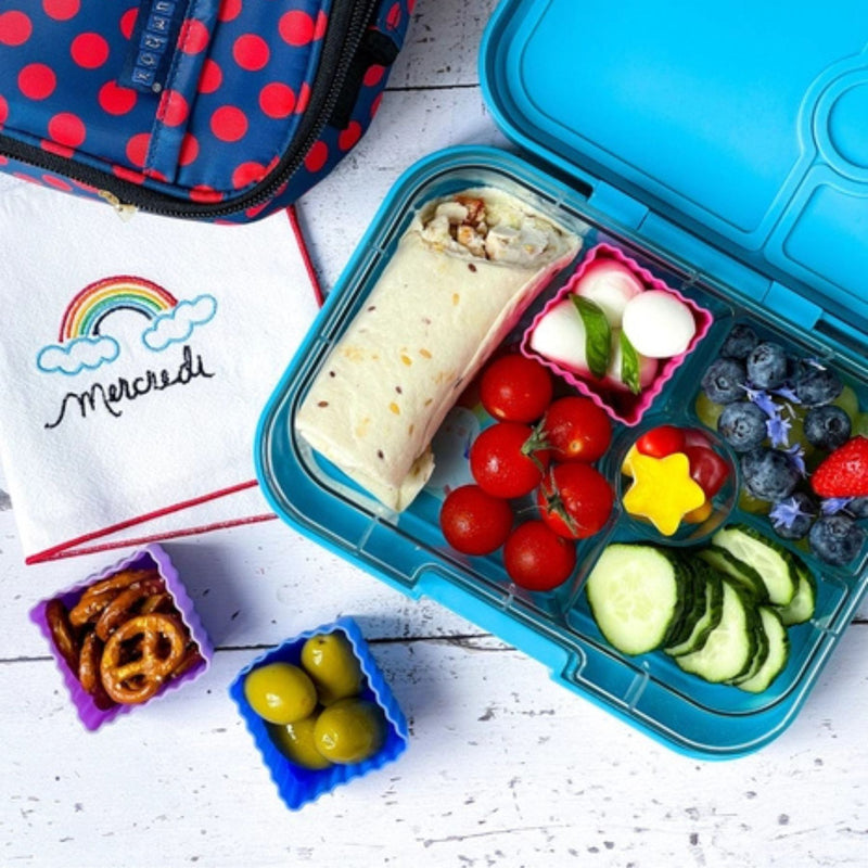 Multicolour Mini Silicone Bento Cubes