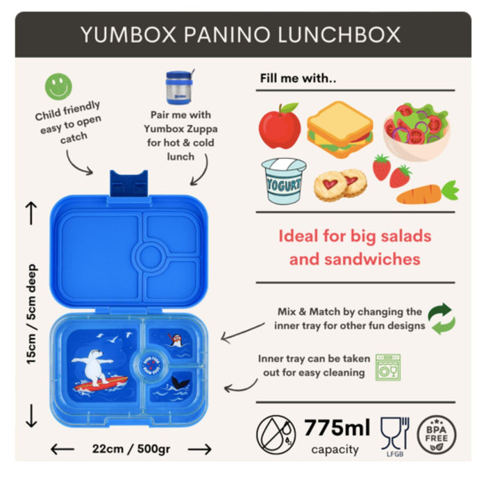 Bento Box - Panino 4 Compartments
